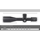 Discovery Optics HD 5-30X56 SFIR SLT FFP IR-MIL 34mm Tube First Focal Plane Rifle Scope