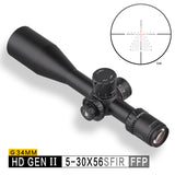 Discovery Optics HD 5-30X56 SFIR SLT FFP IR-MIL 34mm Tube First Focal Plane Rifle Scope