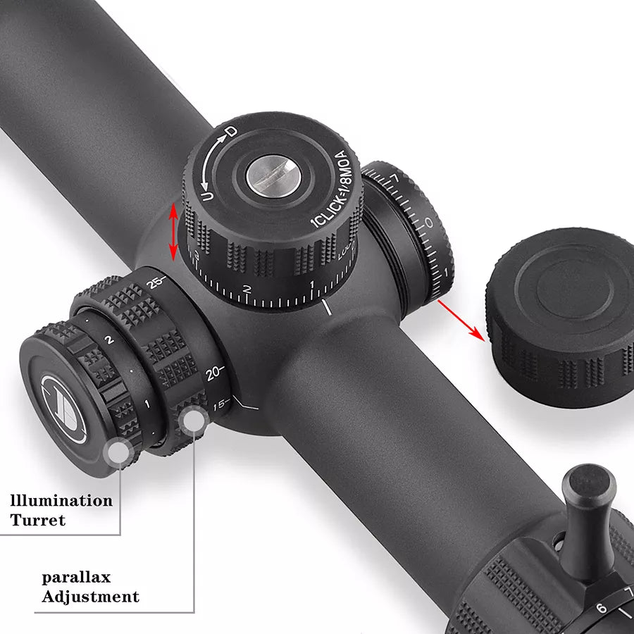 Discovery Optics ED LHT 3-15x50 SFIR with Extremely Low Chromatic