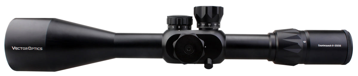 VECTOR OPTICS COUNTERPUNCH 6-25X56 HUNTING RIFLESCOPE WITH SIDE FOCUS