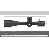 Discovery Optics ED-PRS 5-25x56 SFIR Zero Stop, Extreme Precision, First Focal Plane Rifle Scope