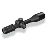 Discovery Optics LHD 6-24X50 SFIR First Focal Plane IR, Side Focus, Includes Sun Shade, and Flip-Up Front Cover.