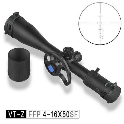 Discovery Optics VT-Z 4-16x50 SF First Focal Plane with New Side Focus Wheel Rifle Scope