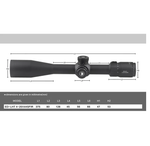 Discovery Optics ED LHT 4-20x44 SFIR with Extremely Low Chromatic Dispersion First Focal Plane Rifle Scope